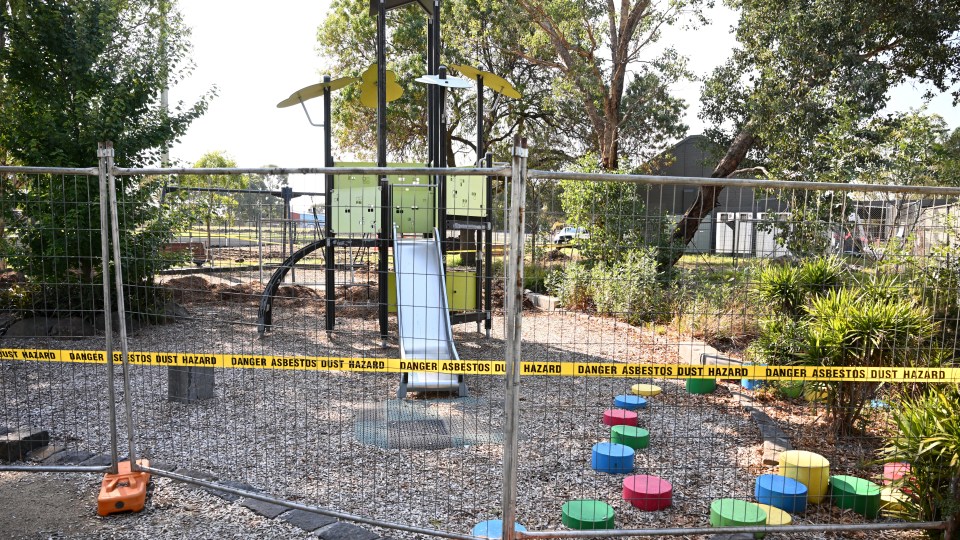 Asbestos melbourne park