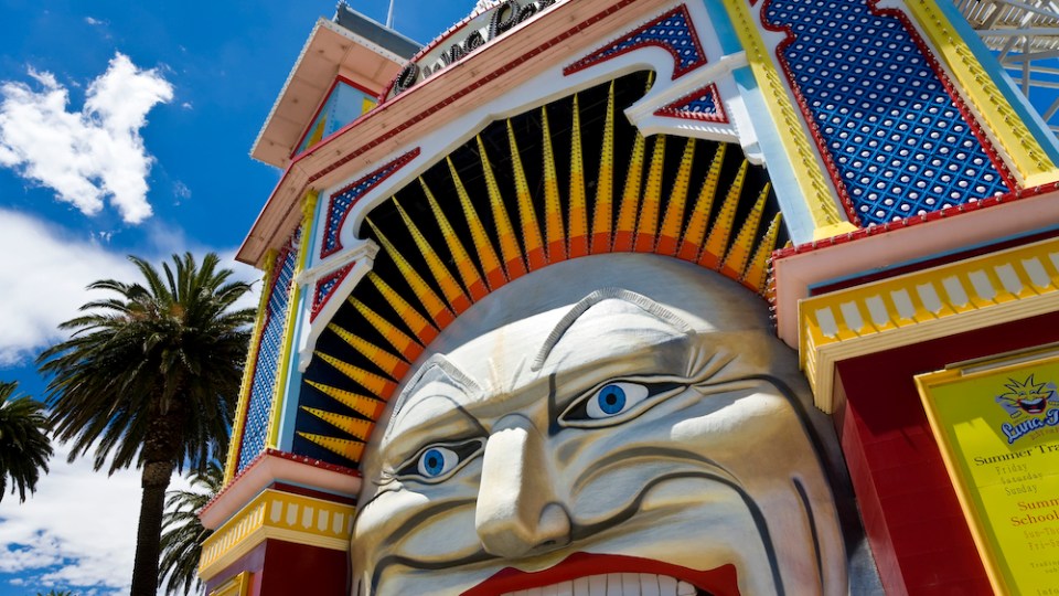 Luna Park at St Kilda, Melbourne, Victoria, Australia