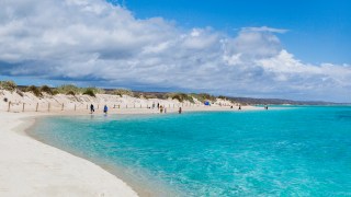 Australia, Western Australia, Gascoyne, Exmouth, Ningaloo Marine Park, Turquoise Bay at Ningaloo Reef.