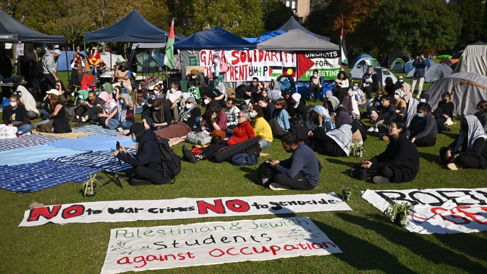 University protest