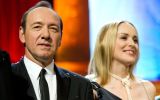 pictured is Kevin Spacey and Sharon Stone