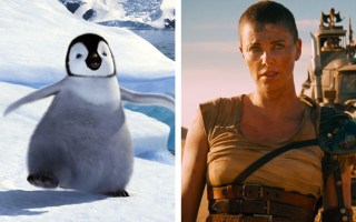 Happy Feet's Mumble and Mad Max: Fury Road's Furiosa