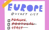 Europe bucket list