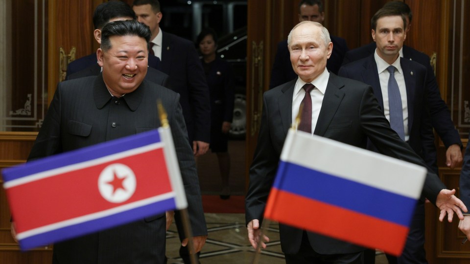 Putin North Korea