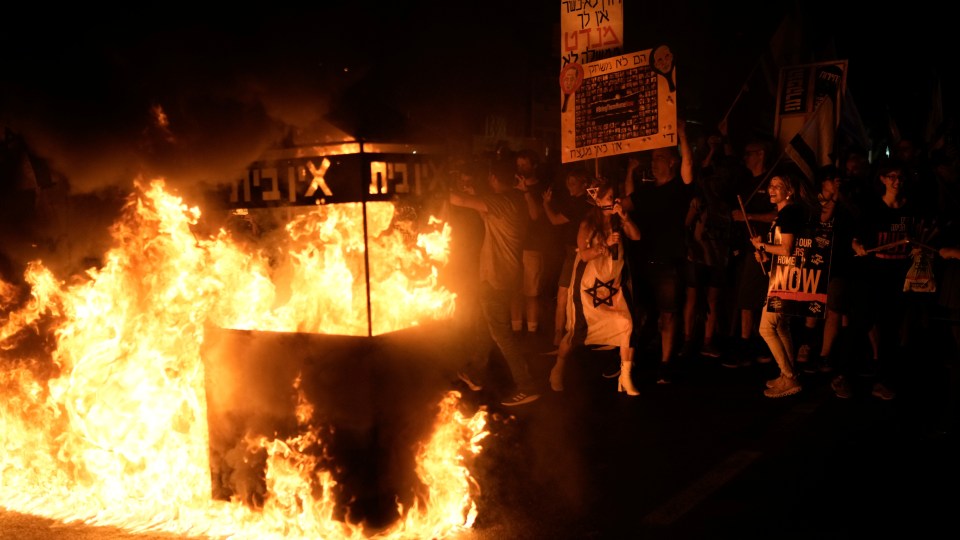 Netanyahu protest