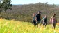 Clare Valley Wine and Wilderness Trail committee member Tim Grigg (in blue cap) walks the trail with friends.