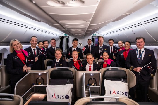 It's all aboard for the long haul, with Qantas's new 17-hour and 20-minute direct flight to Paris.