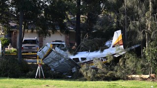 light plane crash