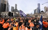 CFMEU protest