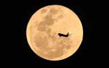 Harvest supermoon