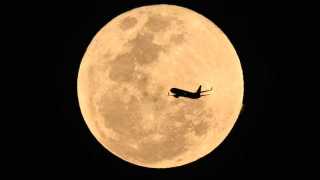 Harvest supermoon