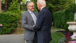 Anthony Albanese and Joe Biden