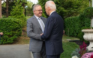 Anthony Albanese and Joe Biden