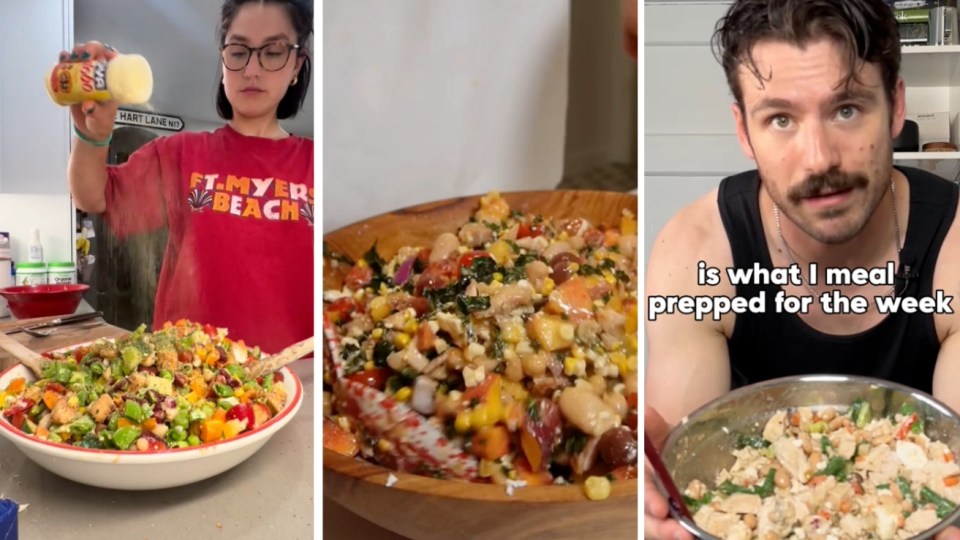 tiktok salad