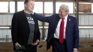 Donald Trump and Elon Musk