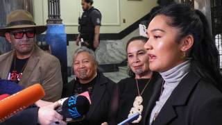 New Zealand parliament protest