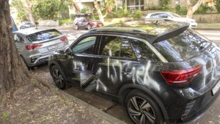 anti israel graffiti