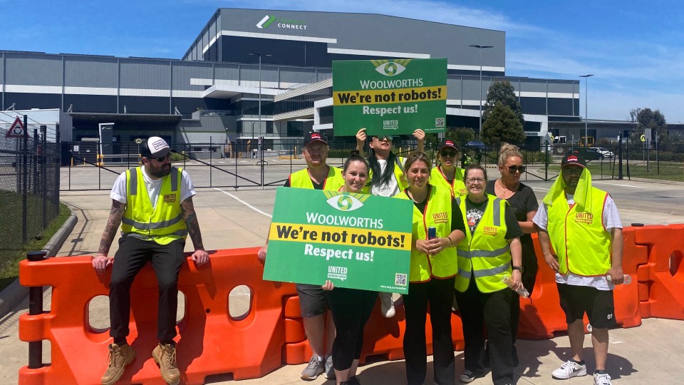 woolworths strike