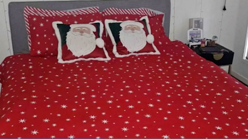 Kmart Christmas quilts