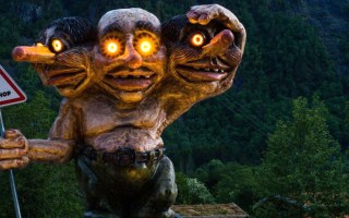 travel norway trolls