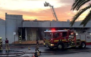 melbourne synagogue fire