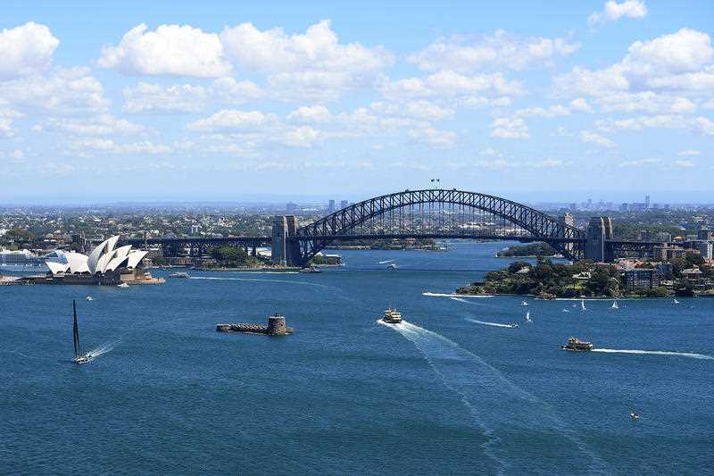 Sydney Harbour yachts