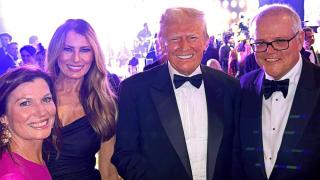 Scott Morrison and Donald Trump