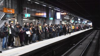 railway strike trains