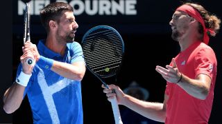 djokovic zverev aus open
