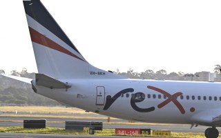 Rex airlines plane