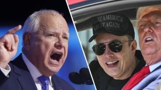 tim walz elon musk
