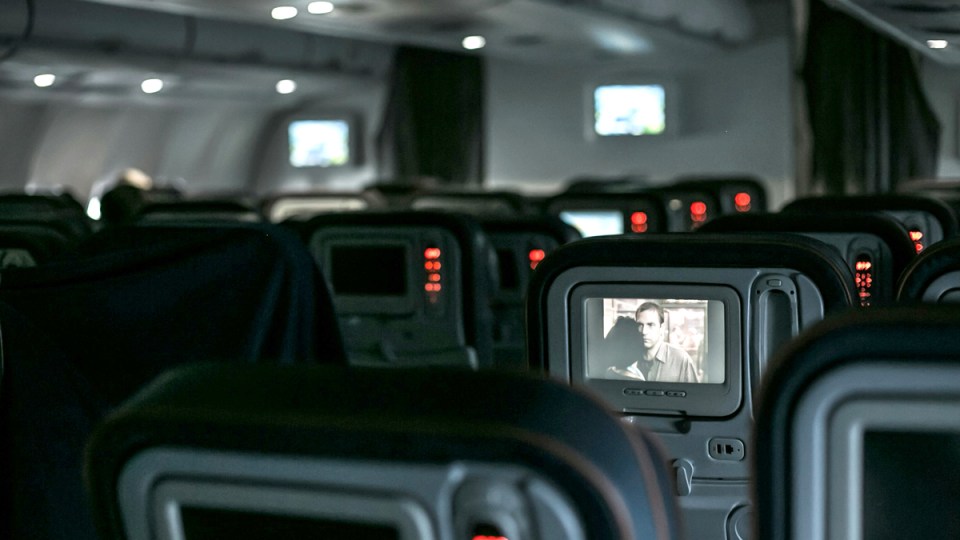 long haul flight sleep