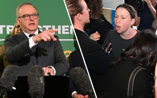 albanese climate protester