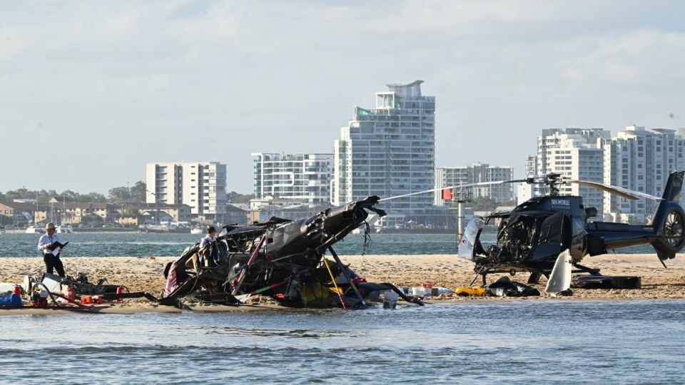 Seaworld chopper helicopter crash