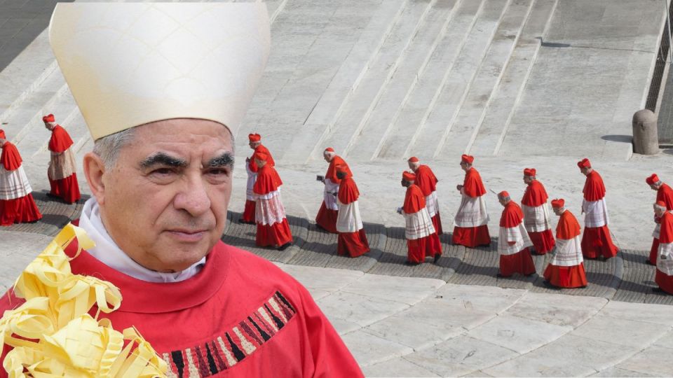 Pope Francis Cardinal Giovanni Angelou Becciu
