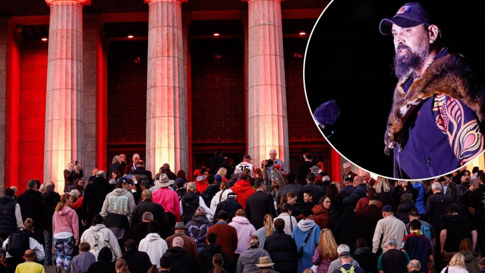 Mark Brown Anzac Dawn Service