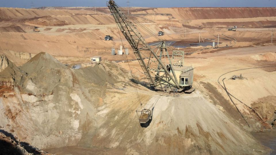 Ukraine minerals mine