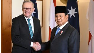 Albanese and Prabowo Subianto