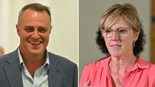 Tim Wilson and Zoe Daniel