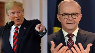 Donald Trump Anthony Albanese