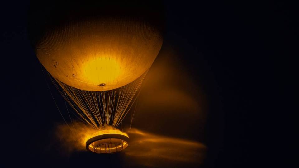 Paris Olympics balloon