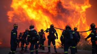 Greece wildfire arrest