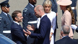 Macron and Kate and William