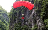 BASE jumping