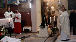 Gaza church strike Pope Francis