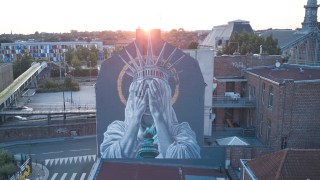 Statue of Liberty mural