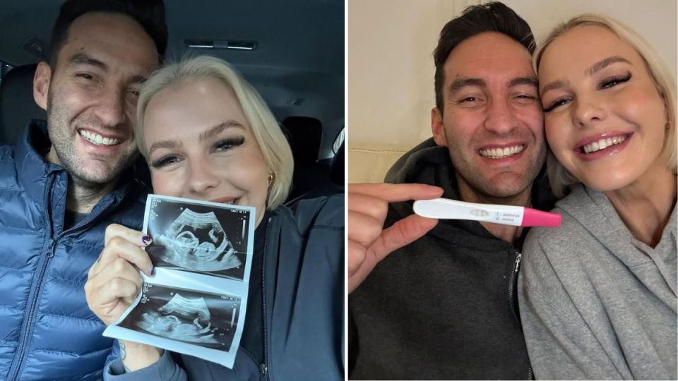 Josh burns and Georgie Purcell