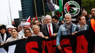 Gaza protest Sydney Harbour Bridge