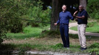David Lammy JD Vance fishing UK