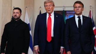trump zelensky macron